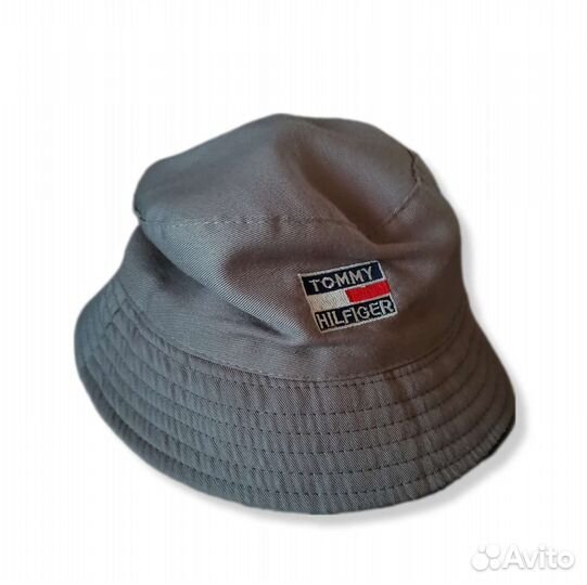 Винтажная двухсторонняя панама 