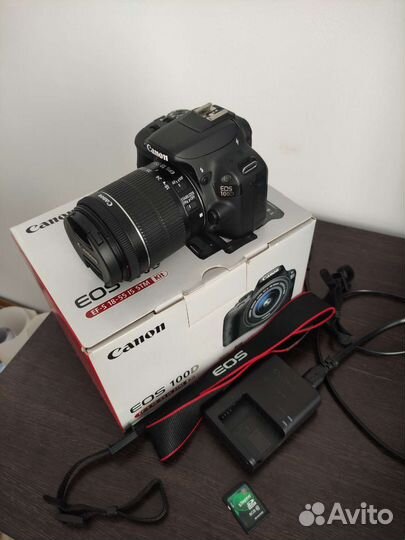 Фотоаппарат Canon EOS 100D