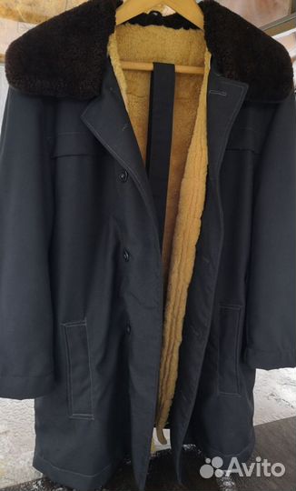 Пальто зимнее мужское рабочее 52 размер