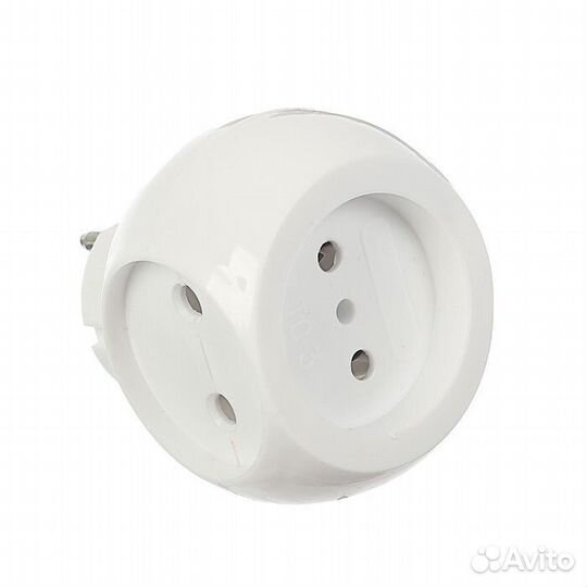 Тройник Rexant (11-1063) шар (220v/6A)