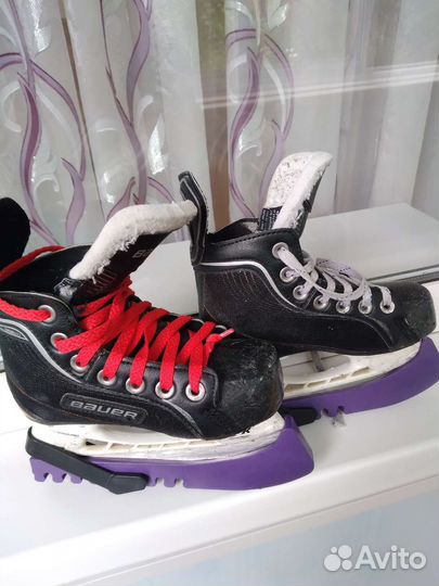Хоккейные коньки bauer 28 размер