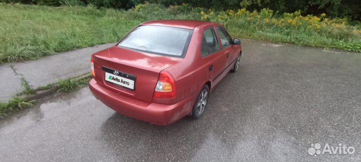 Hyundai Accent 1.5 МТ, 2006, 287 335 км