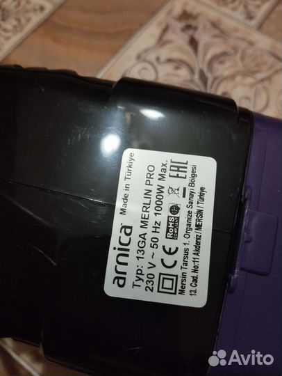 Пылесос турецкий вертикальный