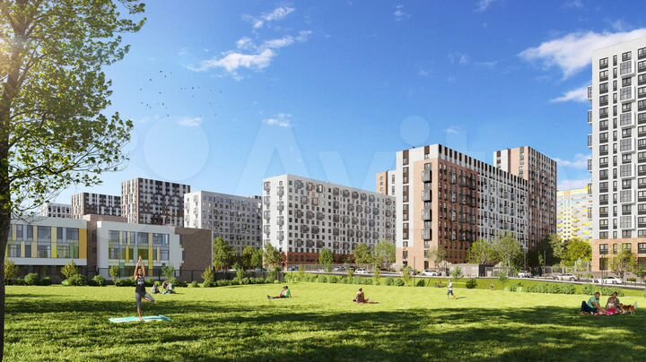 3-к. квартира, 53,9 м², 2/17 эт.