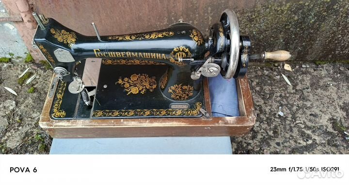 Швейная машина подольск ручная