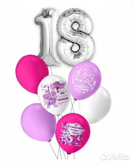 Воздушные шары с гелием