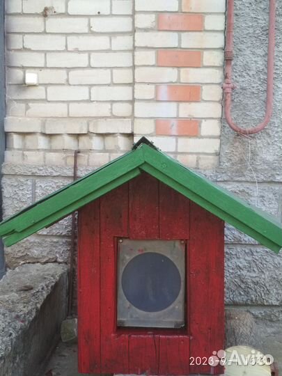 Будка для собаки утепленная