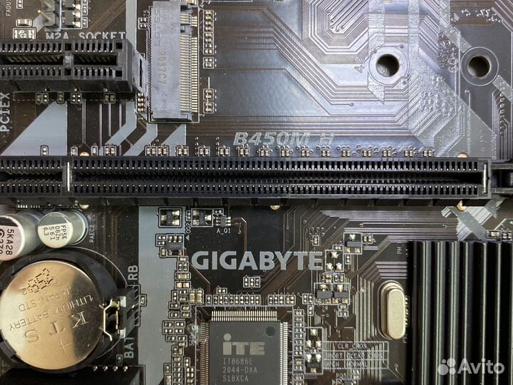 Материнская плата gigabyte b450m h