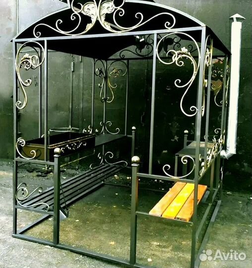 Мангал с завода