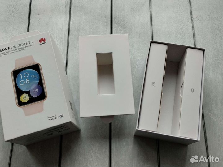 Коробка пустая от часов Huawei watch fut 2
