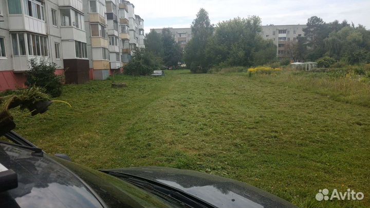 Покос травы, культивация