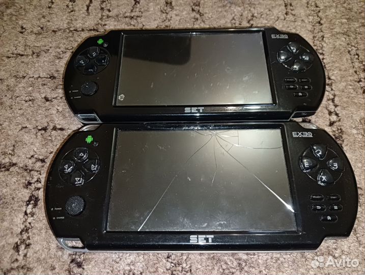 Портативная игровая приставка exeq set mp-1022