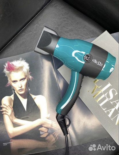 Фен Аутлайн 2000-2200W, цвет зеленый BE-UNI