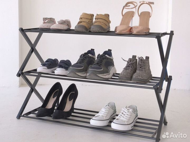 Обувница черная