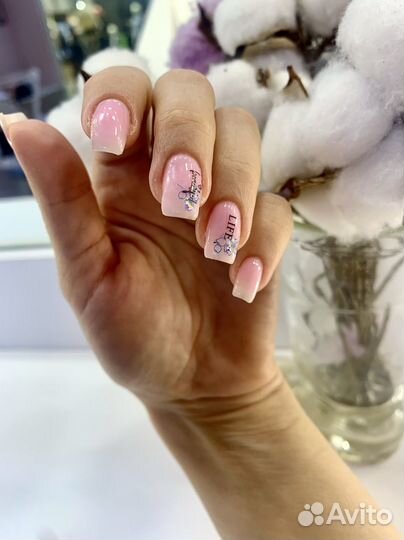 Маникюр+покрытие гель лаком/гелем