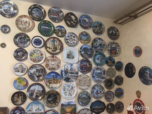 Коллекционные тарелки из разных Стран