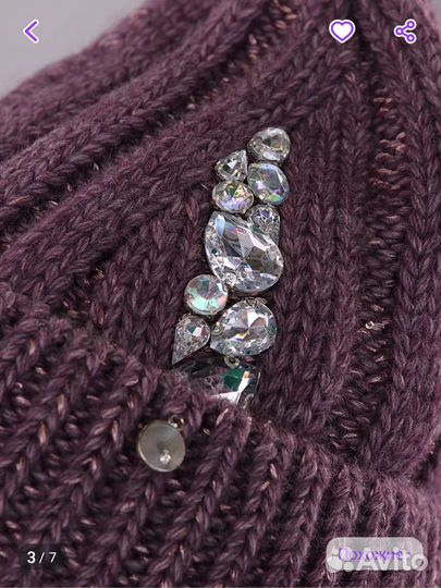 Комплект шапка и снуд