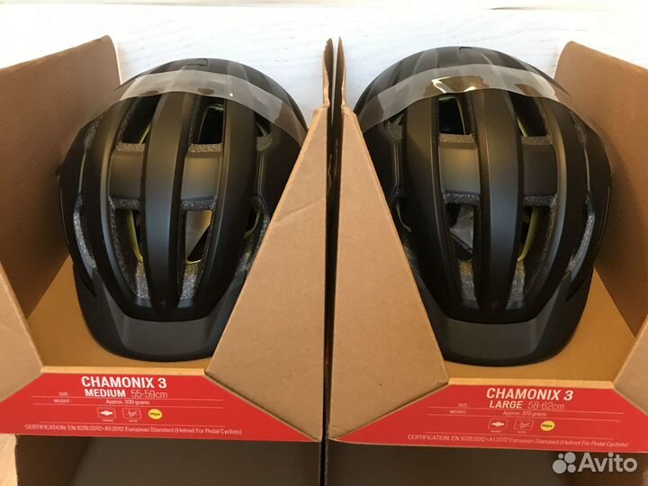 Шлем Specialized Chamonix 3 black размеры М (55-59