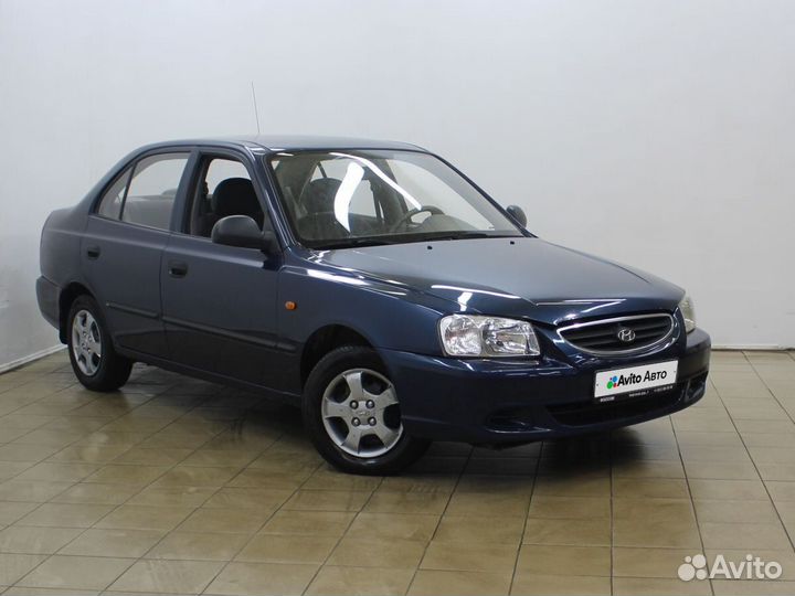 Hyundai Accent 1.5 МТ, 2008, 186 337 км