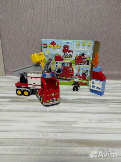 Lego Duplo 10834 и 10592 (Пиццерия и Пожарная)