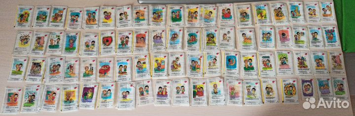 Вкладыши от жвачек love is