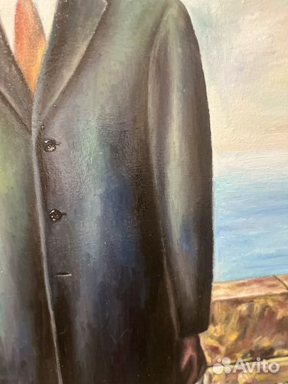 Картина маслом на холсте копия Магритт