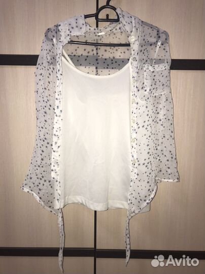 Майка с рубашкой