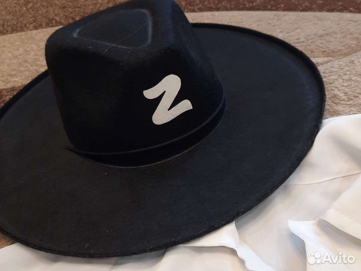 Карнавальный костюм Зорро