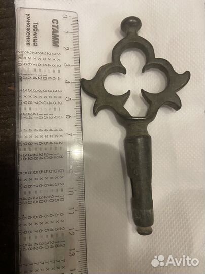 Кран ключ верток от старинного самовара