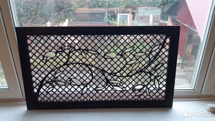 Решетка радиатора из дерева