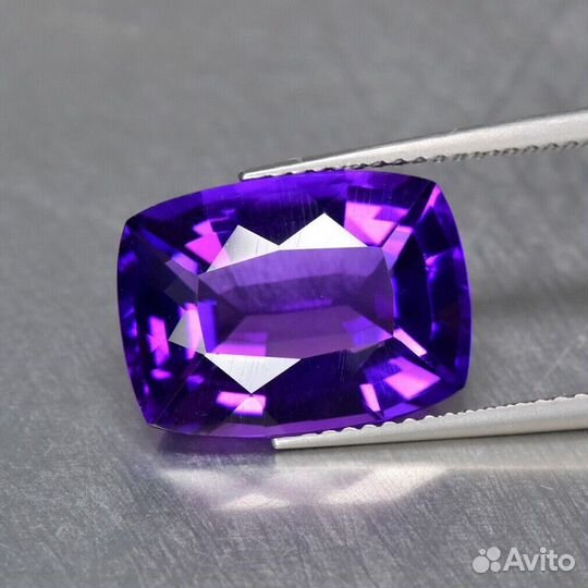 Аметист натуральный 7,38Ct 15х11мм VVS Боливия