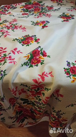 Скатерть винтаж хлопок