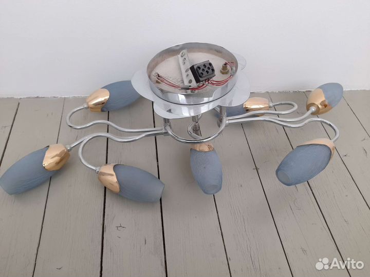 Люстра потолочная подвесная б/у