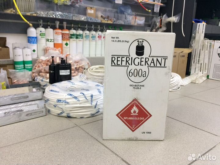 Фреон r600a