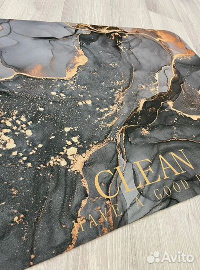 Коврик диатомитовый 50*80см, новый, серый