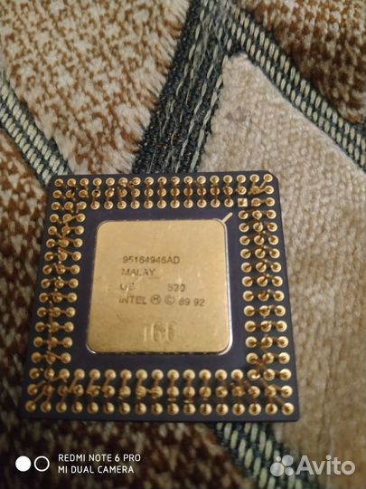 Процессор intel 486 d2 66 мгц керамика