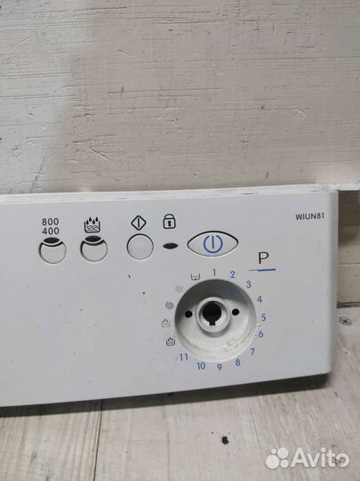 Панель от модуля управления Indesit wiun 81