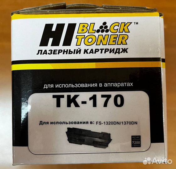 Тонер-картридж Kyocera HB-TK-170, 7.2K