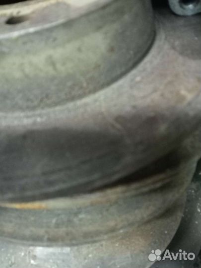 Диски тормозные задние Ауди А6 С5 Audi