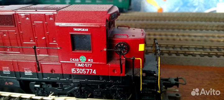 Модель тепловоза тэм 2