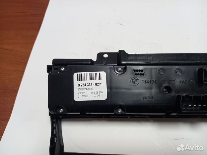 Блок управления климатом для бмв Х5 е70, х6