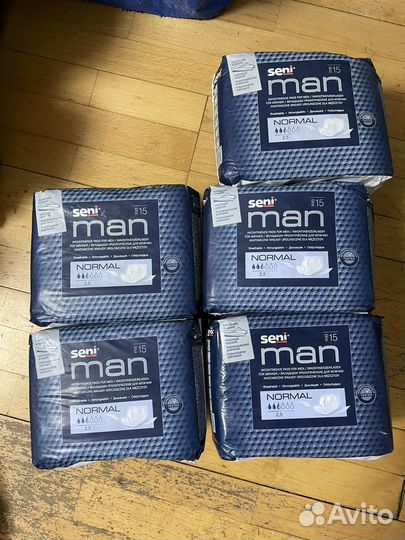 Урологические прокладки Seni man normal 2,5 капли