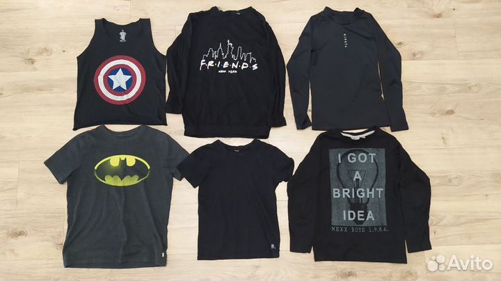 Детские вещи пакетом на мальчика 134-140