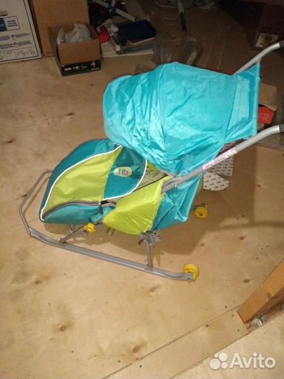 Коляска санки