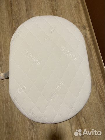 Матрас овальный в колыбель 92х65х8