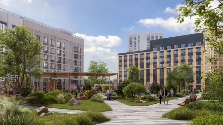 2-к. квартира, 66,5 м², 3/16 эт.