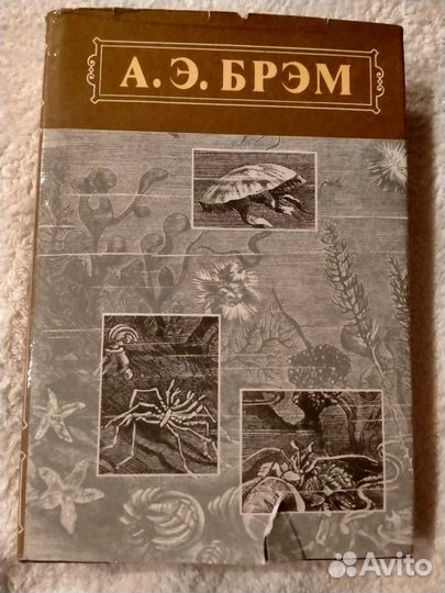 Книги Жизнь животных. А.Э. брэм