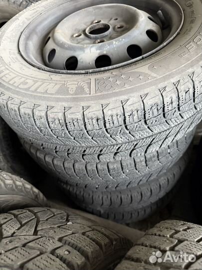 Зимняя резина 185/70 R13 с дисками Michelin