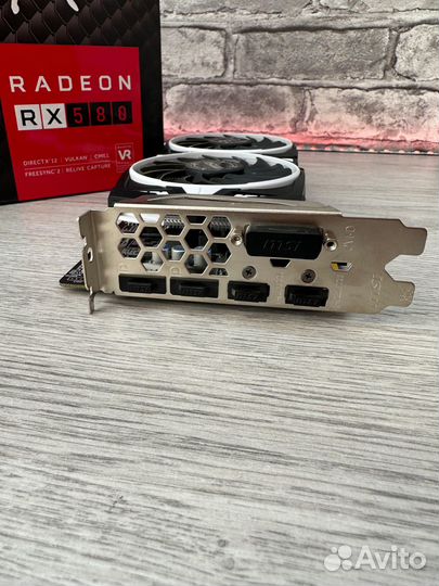 Видеокарта MSI AMD Radeon RX 580 armor 8G OC