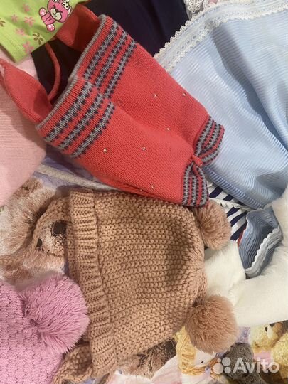 Шапки для девочки 1,5-2 лет